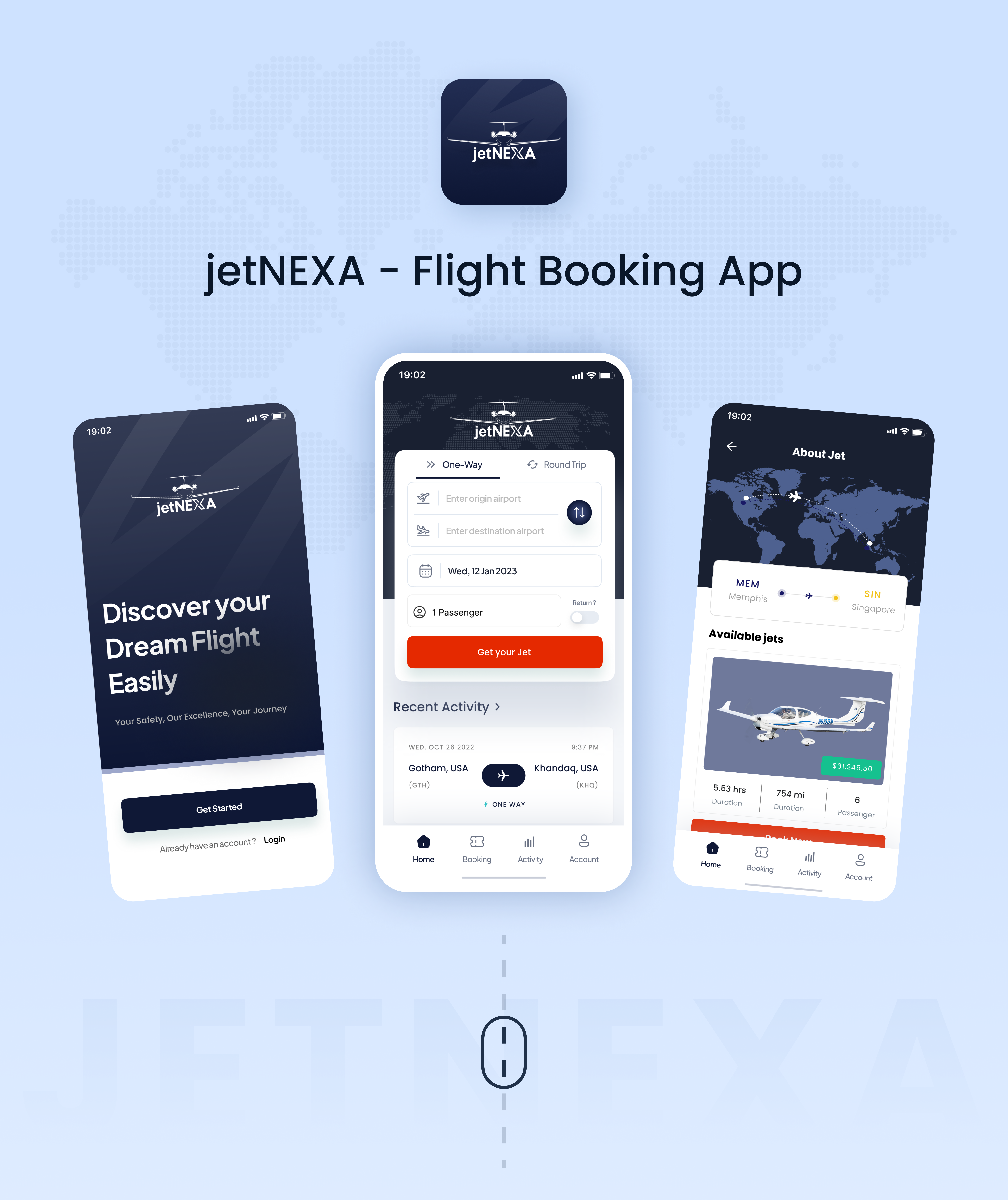 jetNEXA — Flight Booking