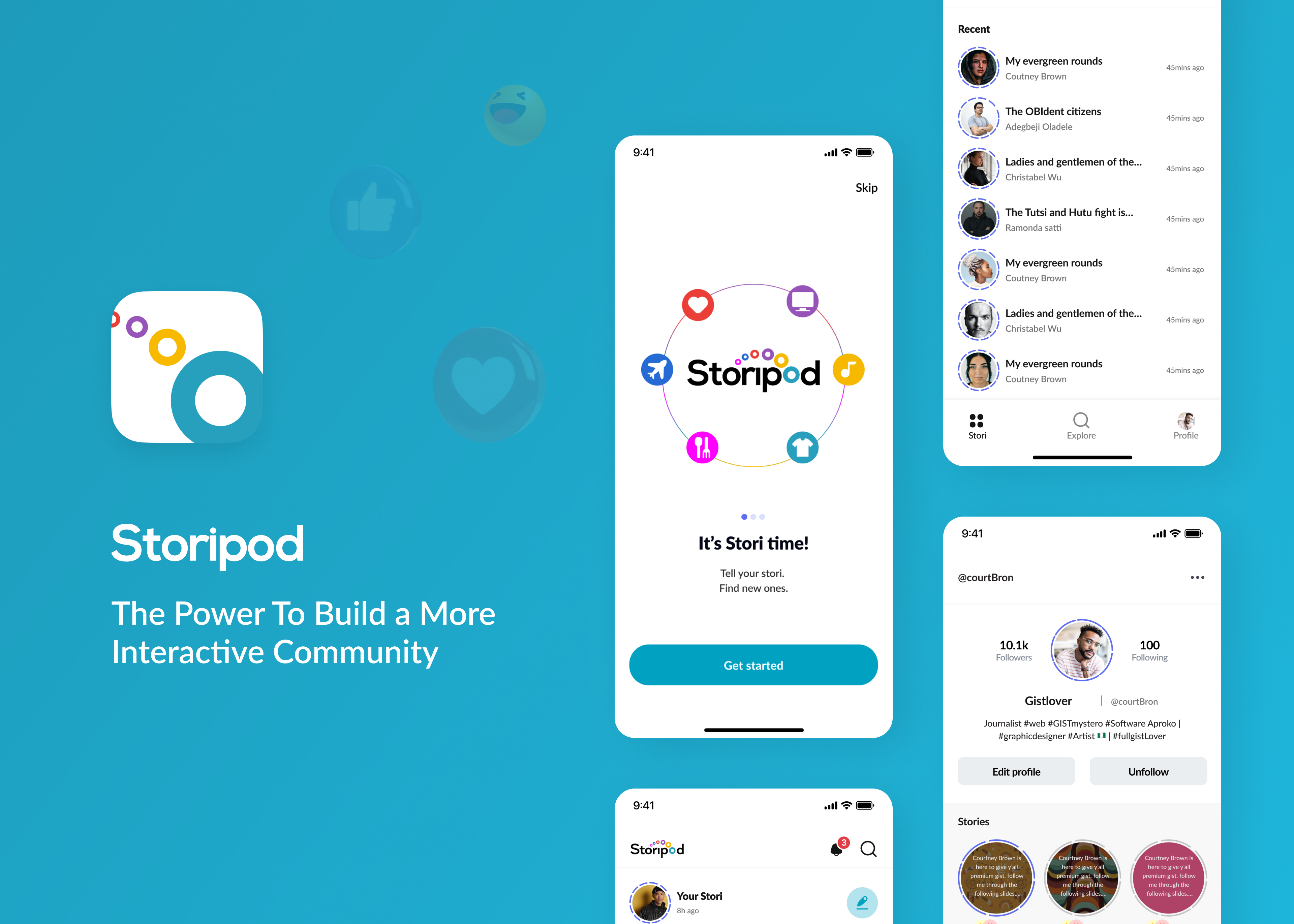 Storipod — Stori Sharing