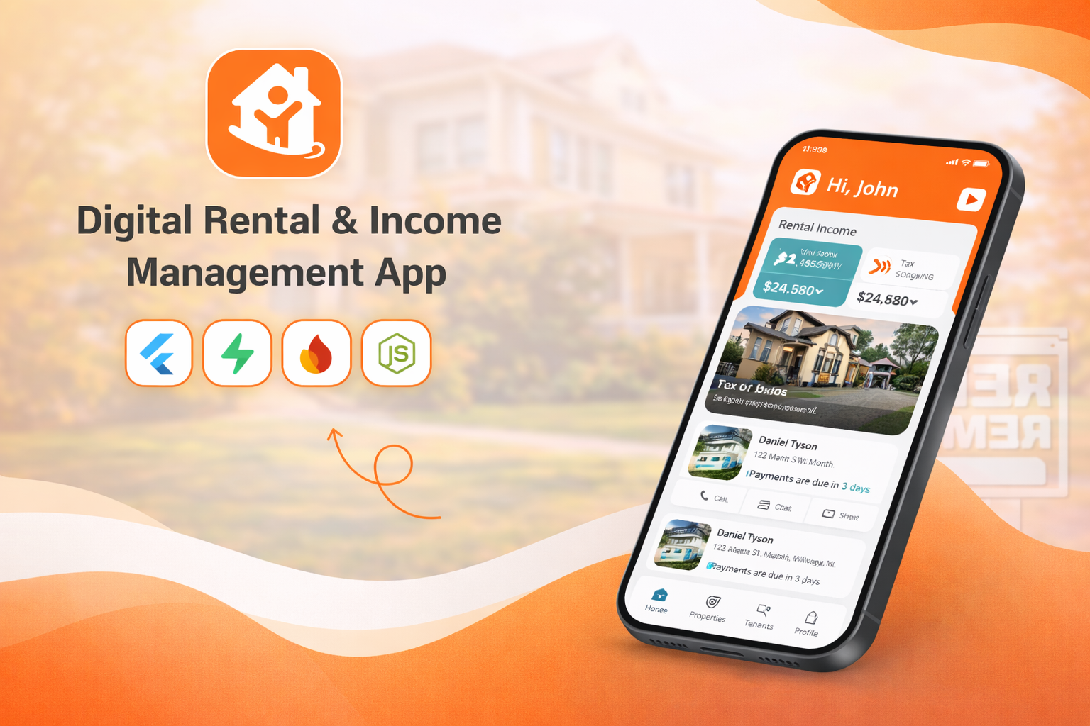 The House — Home Rental App